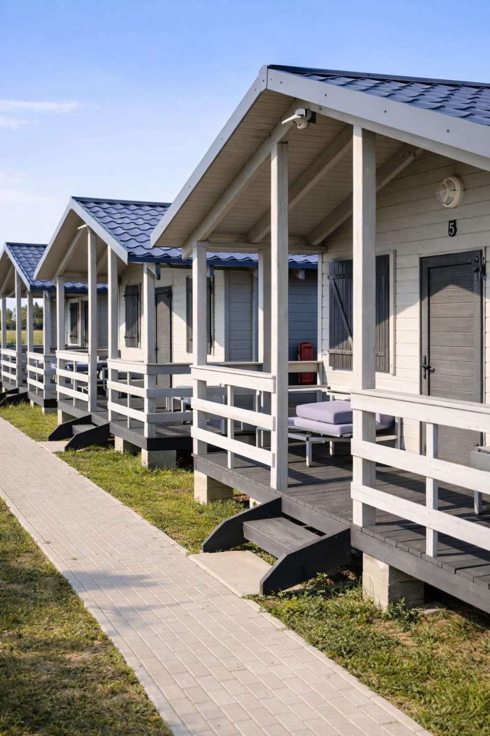 Property building, Spring, Day