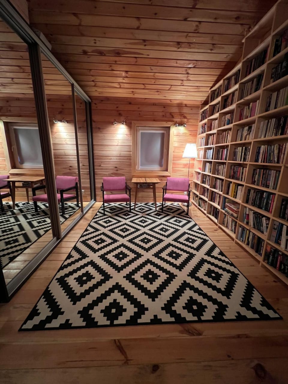 Library, wardrobe
