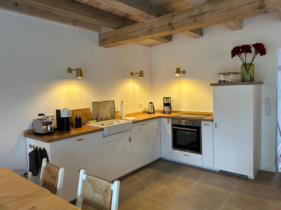 Kitchen or kitchenette, kitchen