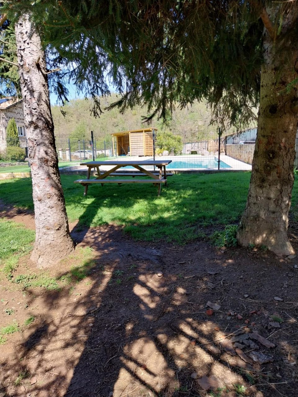 Dining area, Garden view, Pool view