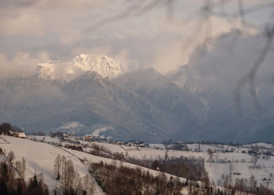 Winter, Mountain view