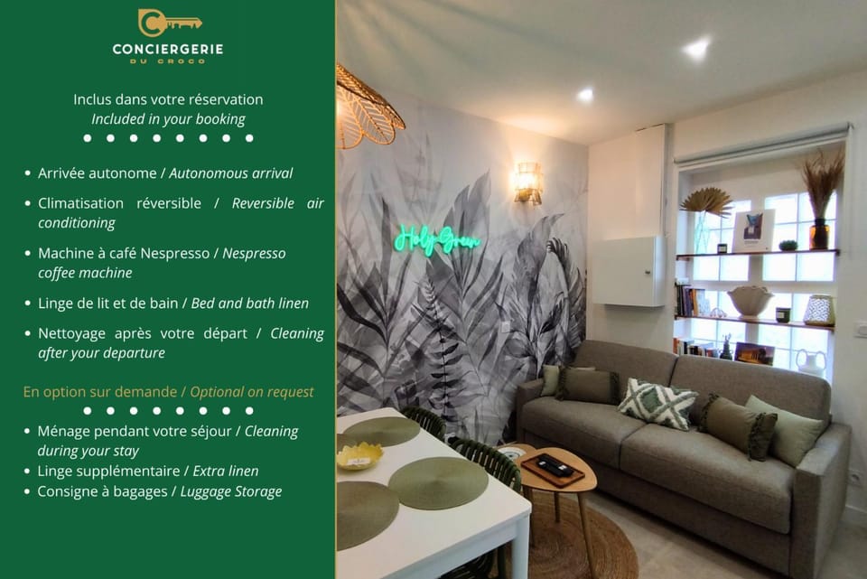 Le Green - Clim et Emplacement Apartment in Nimes