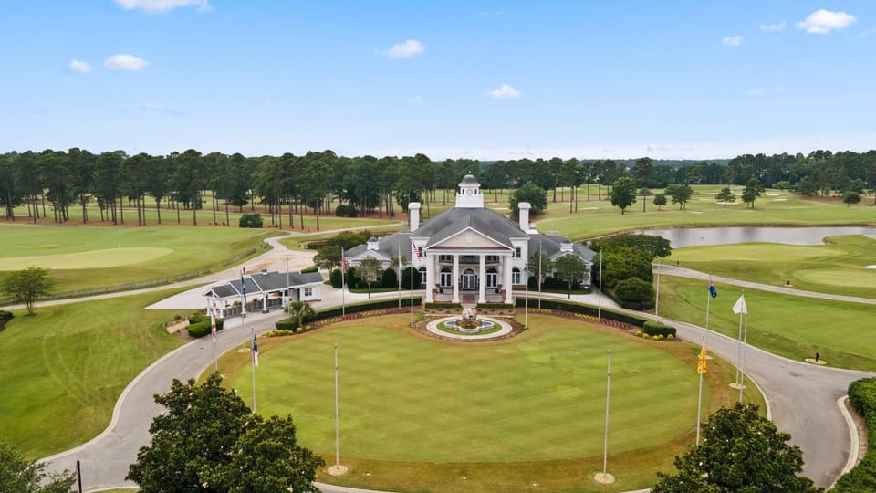Bird's eye view, Golfcourse