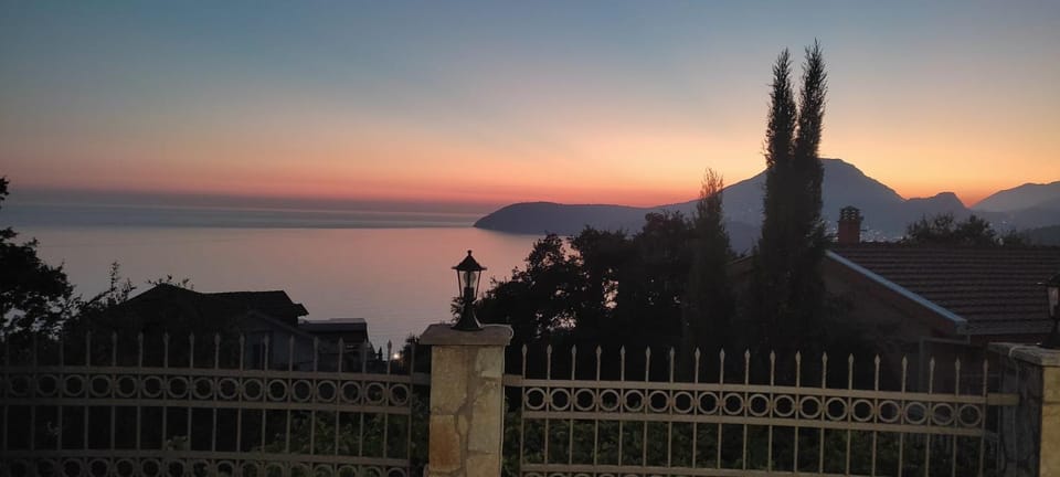 Natural landscape, Sunset