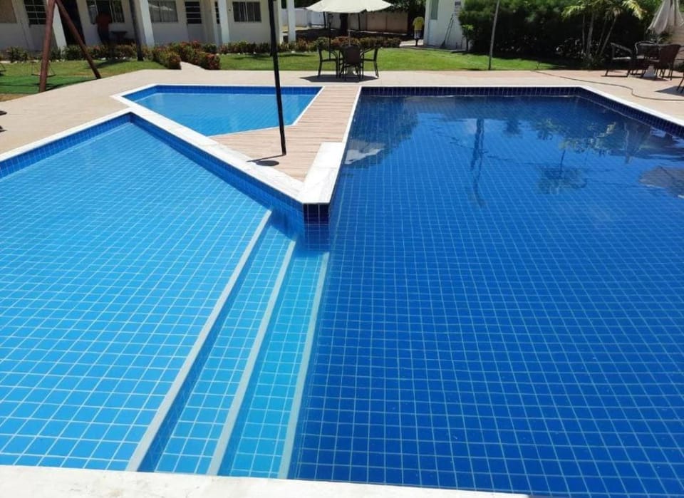 Pool view, Swimming pool, sunbed