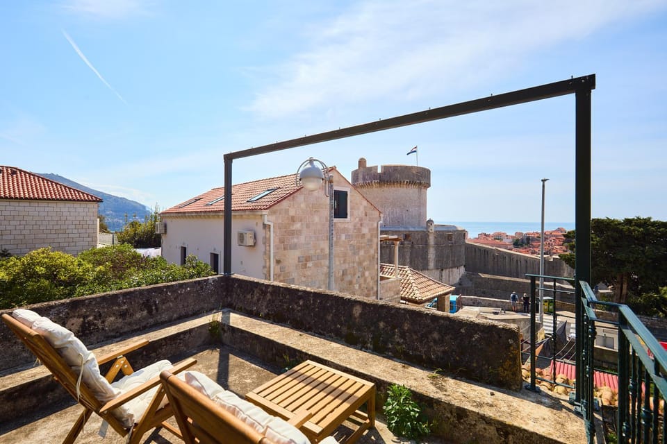 Patio, Day, Natural landscape, View (from property/room), Balcony/Terrace, Sea view