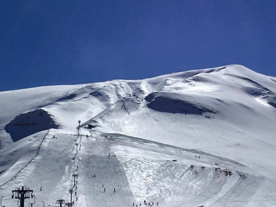 Day, Natural landscape, Winter, Skiing, Mountain view
