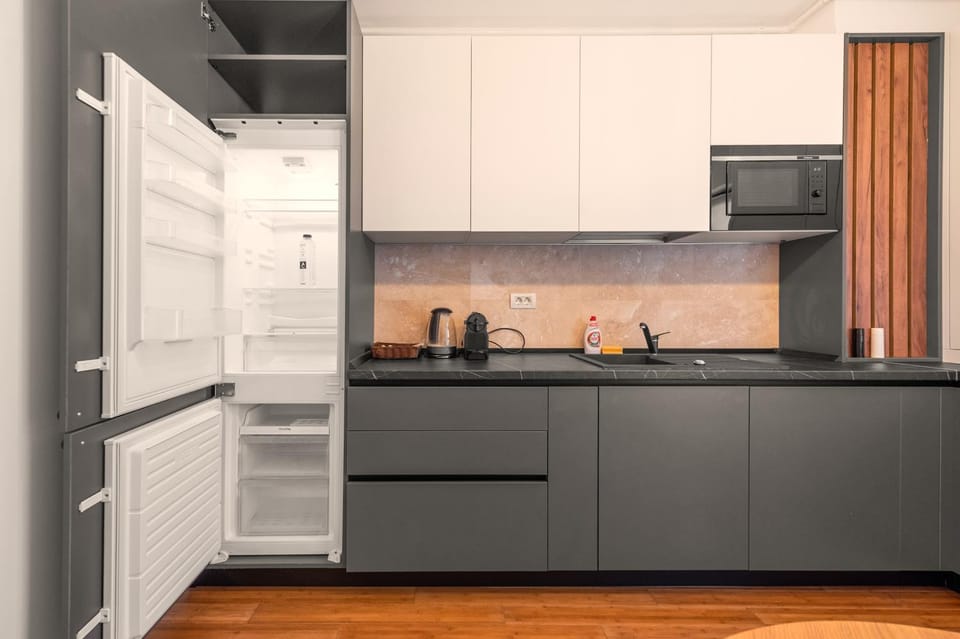 Coffee/tea facilities, Kitchen or kitchenette, dishwasher, minibar, pet friendly, stove, kitchen
