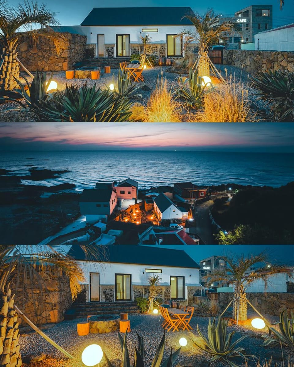 Night, Sea view