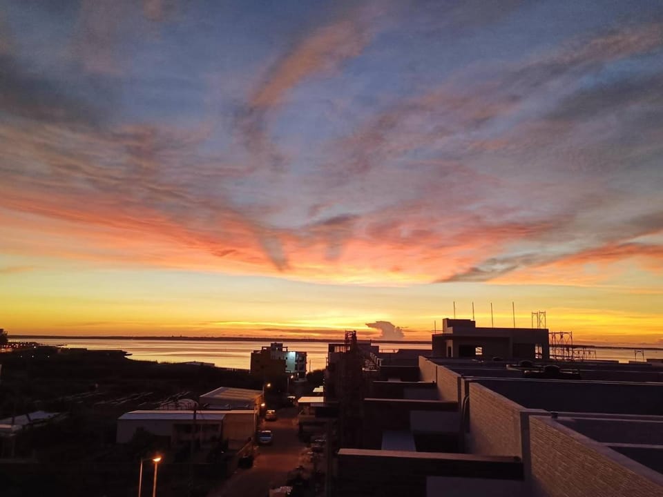 Sea view, Sunset
