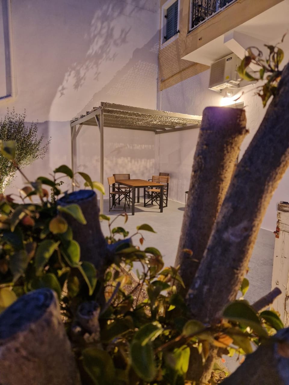 Patio, Night, Garden