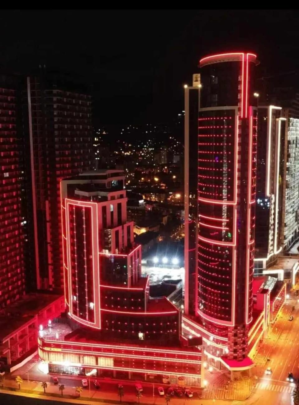 Property building, Night
