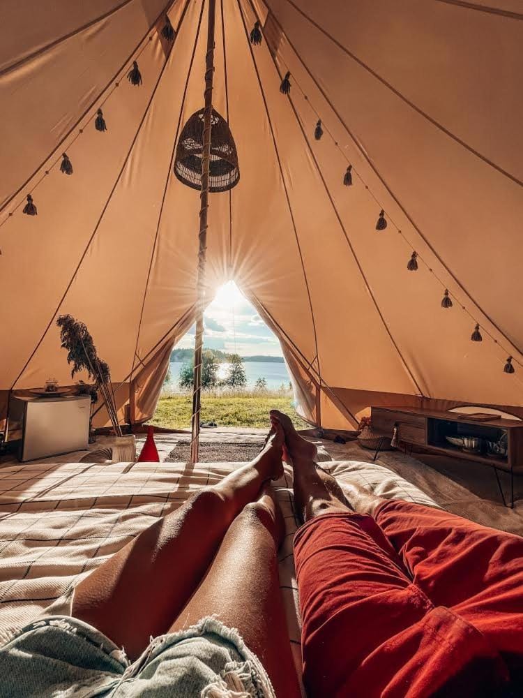 Amberhouse Glempings Luxury tent in Latvia