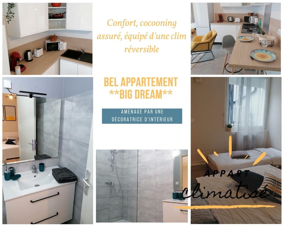 COLIVING LES PETITES MOMES Appartement et studio meublés Apartment in Provence