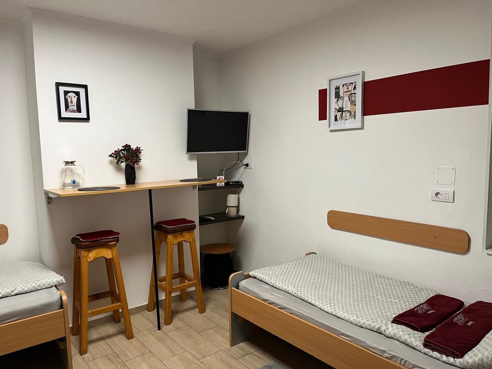 Bed, TV and multimedia