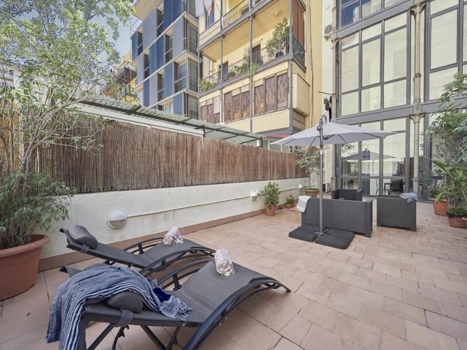 Balcony/Terrace, Seating area, sunbed