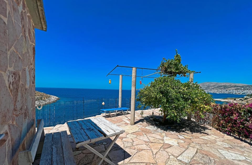 Patio, Day, Natural landscape, Sea view