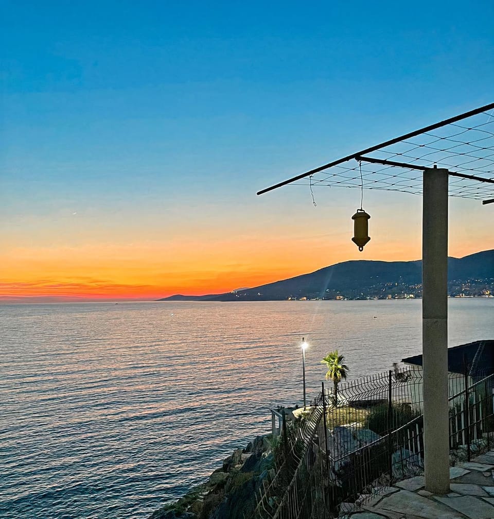 City view, Sea view, Sunset