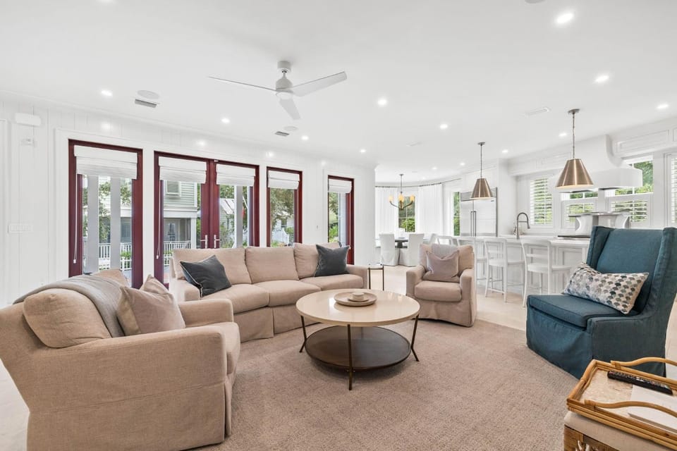 Newly Designed Custom Seaside Home with 6 Bedrooms Next to Adult Pool Fitness Center home House in Seaside