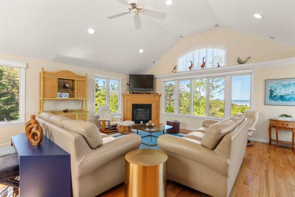 Stunning Water Views by Private Beach House in North Eastham