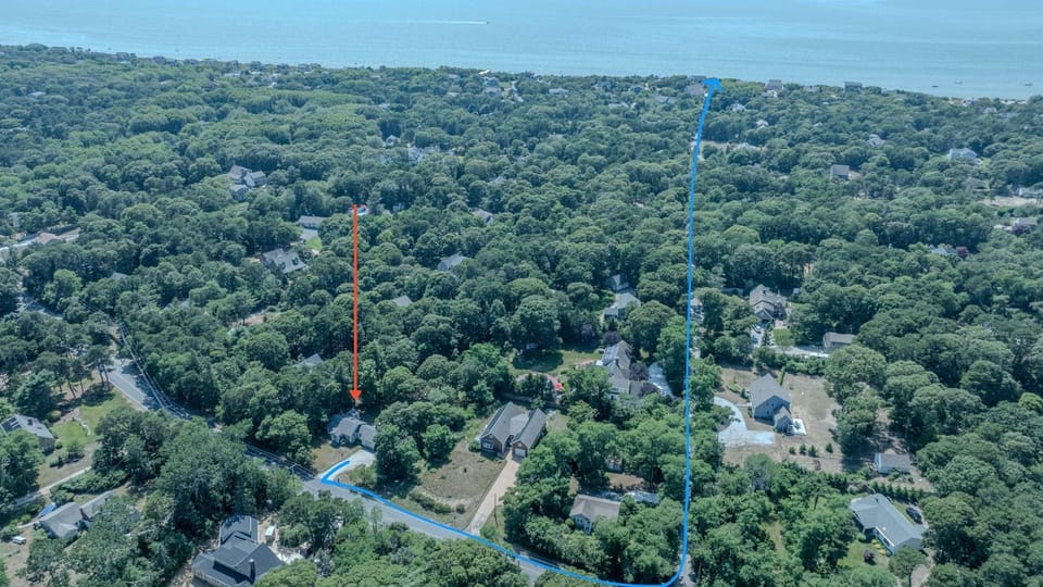 Half Mile to Private Association Beach House in North Eastham