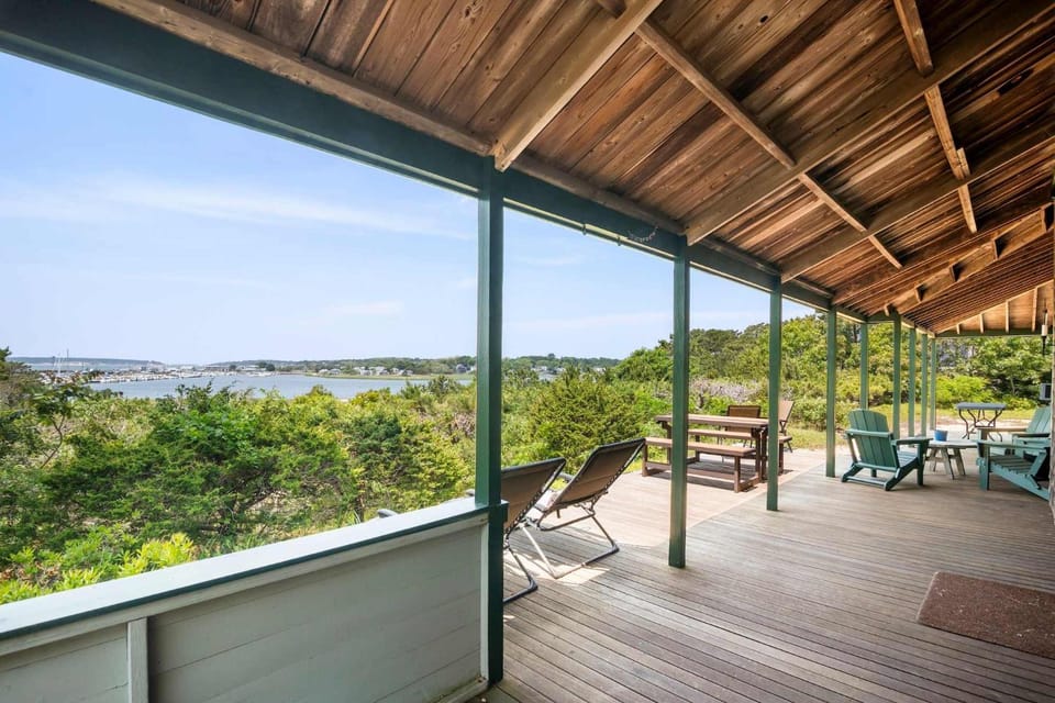 Stunning Water Views Sleeps 14 House in Wellfleet