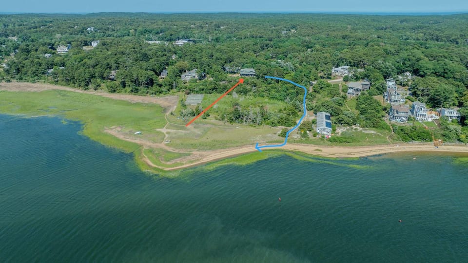 Stunning Water Views Sleeps 14 House in Wellfleet