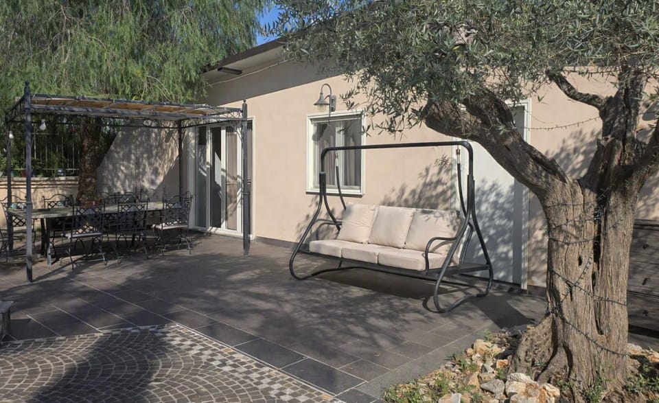Property building, Patio