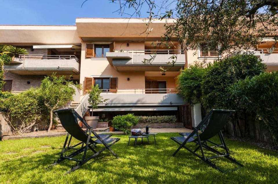 Property building, Garden