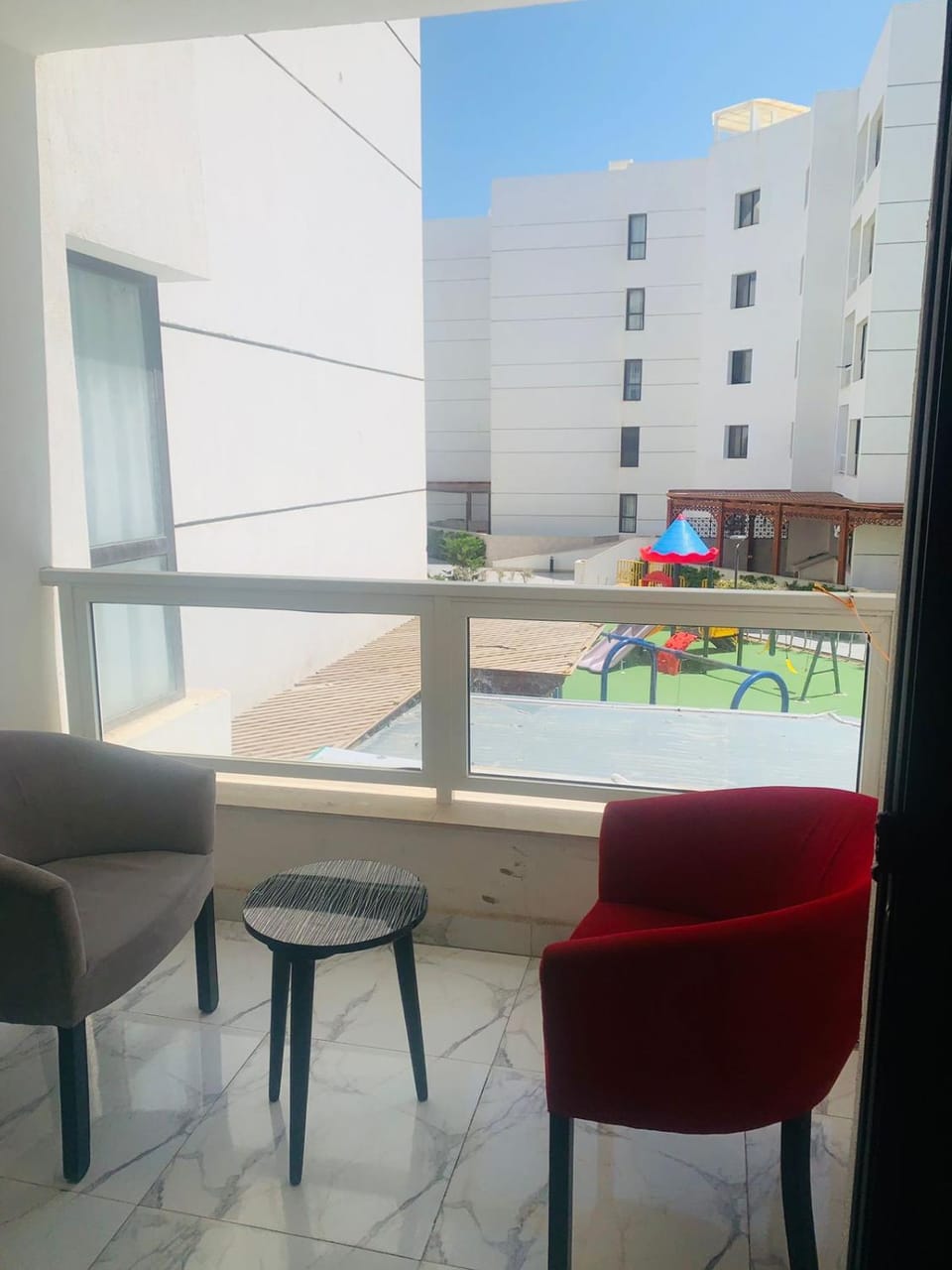 View (from property/room), Balcony/Terrace, Seating area