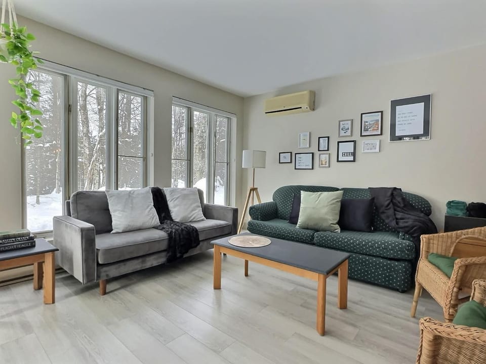 Living room, air conditioner
