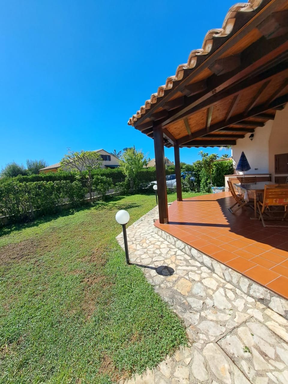 Patio, Spring, Day, Garden, Garden view