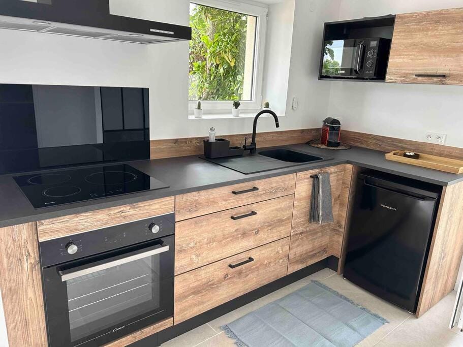 Kitchen or kitchenette, minibar, pet friendly, stove