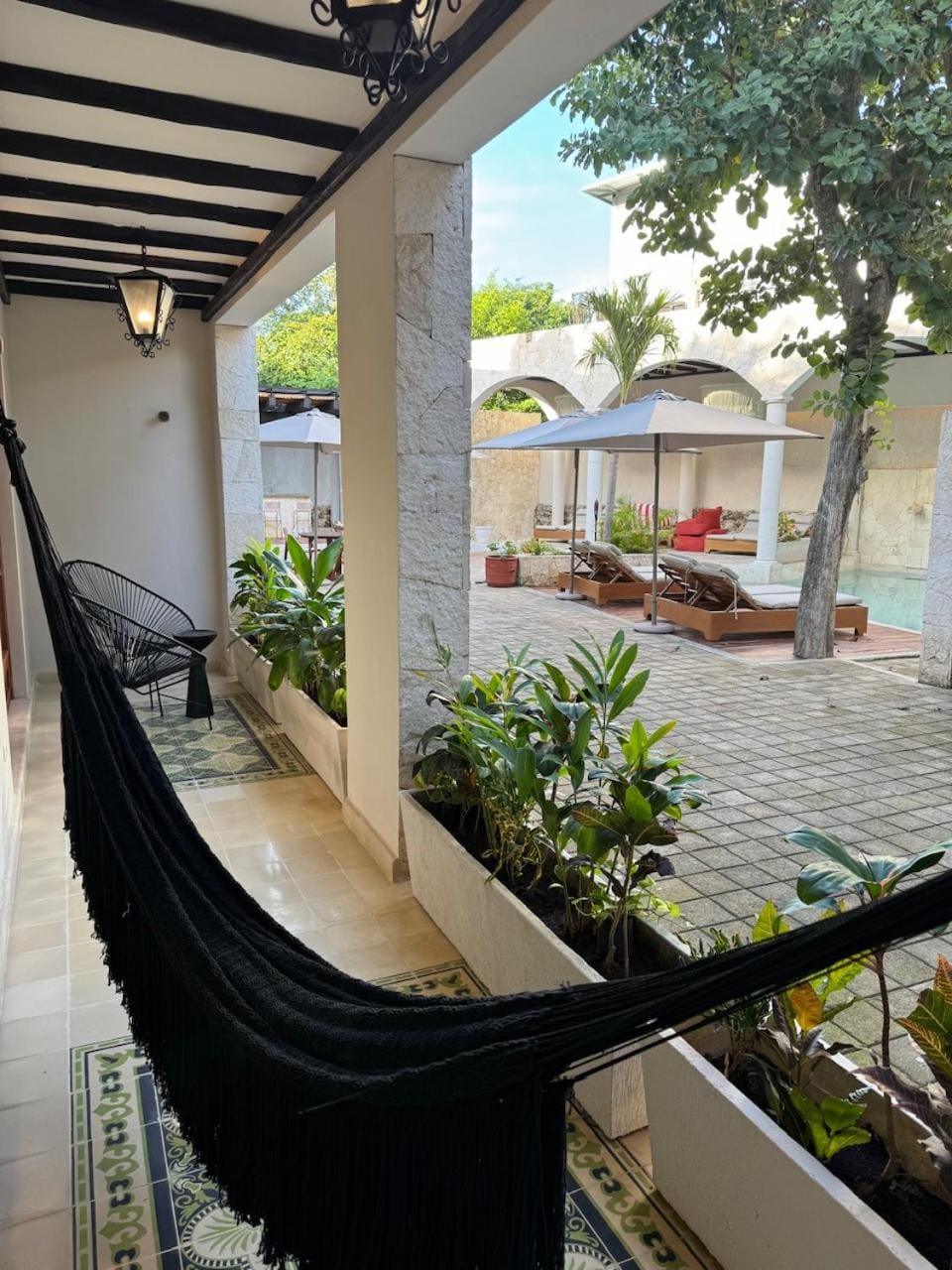 Day, Balcony/Terrace, Garden view, Pool view