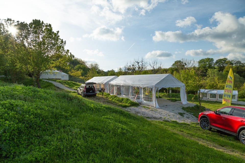 Spring, Day, Natural landscape, Garden, Parking