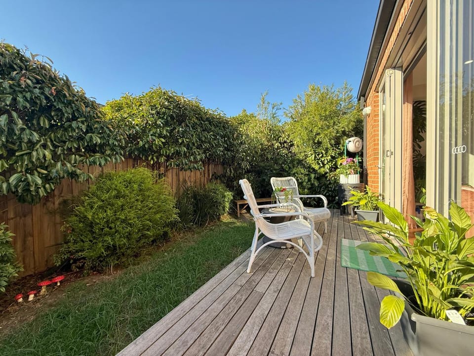 Patio, Spring, Day, Garden, Garden view