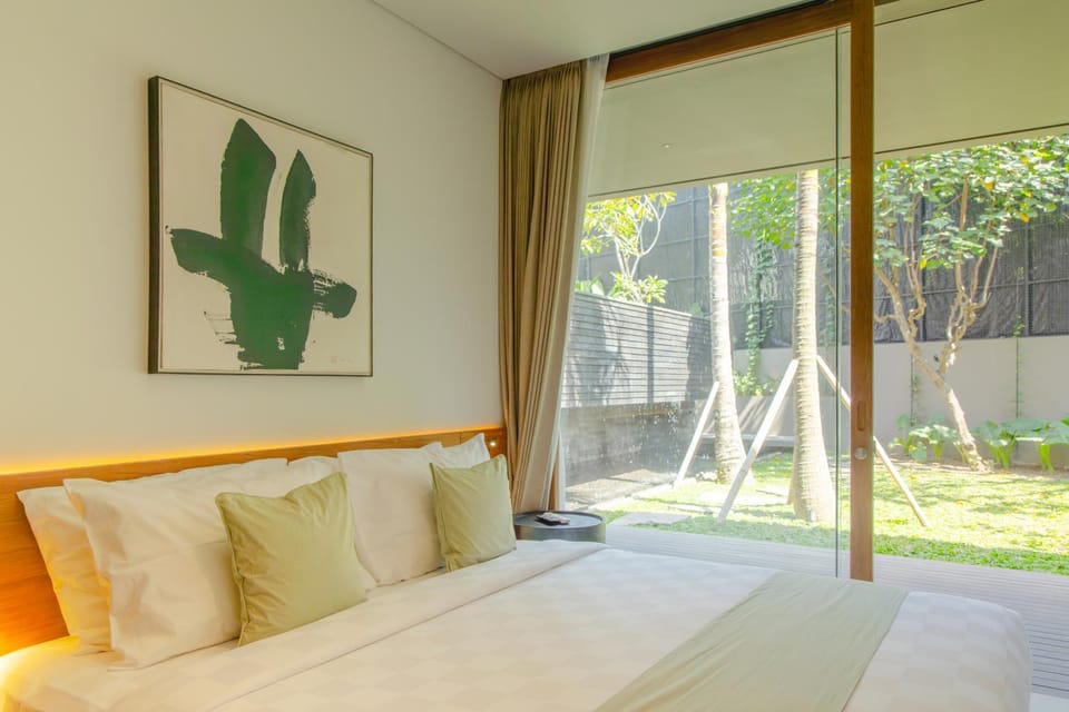 Garden, Bedroom, Garden view