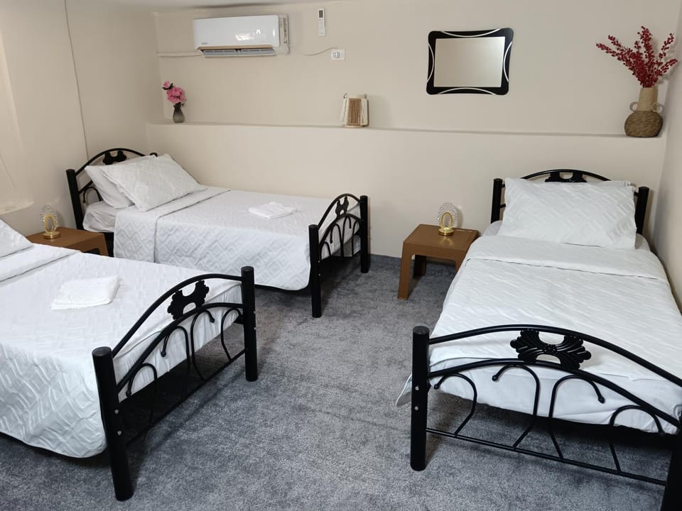 Bed, Photo of the whole room, Bedroom, air conditioner