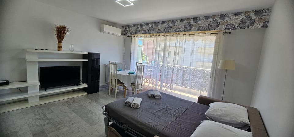 Communal lounge/ TV room, Seating area, air conditioner