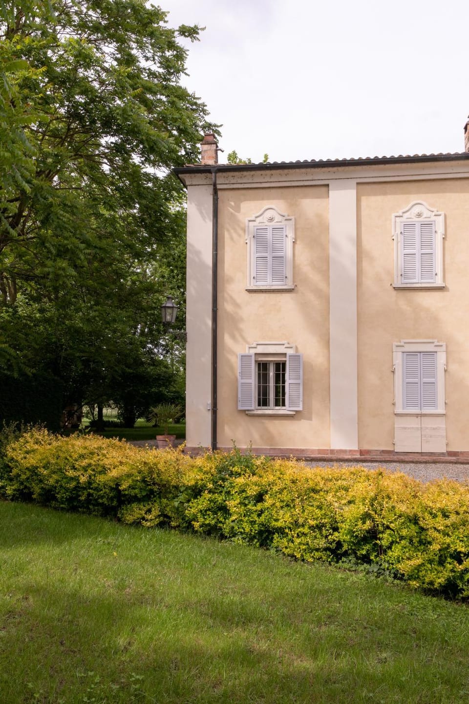 Property building, Garden view