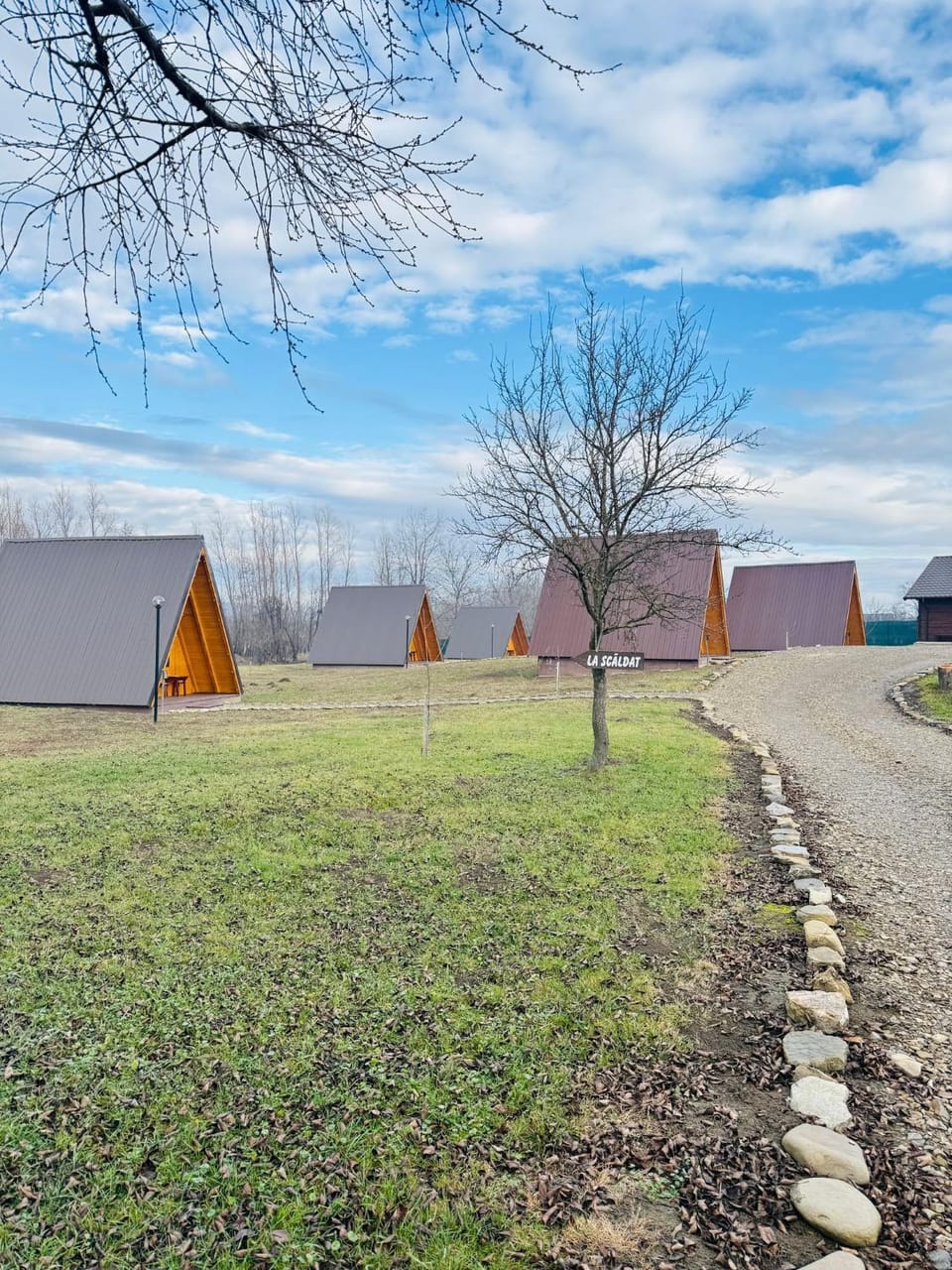 Glamping La Octav Luxury tent in Romania