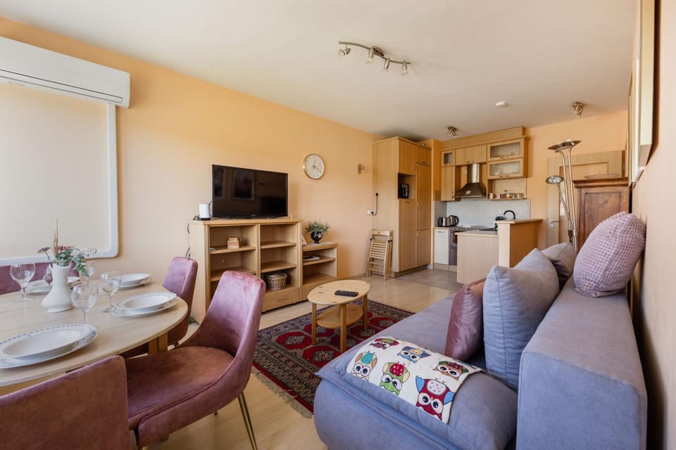 Living room, air conditioner