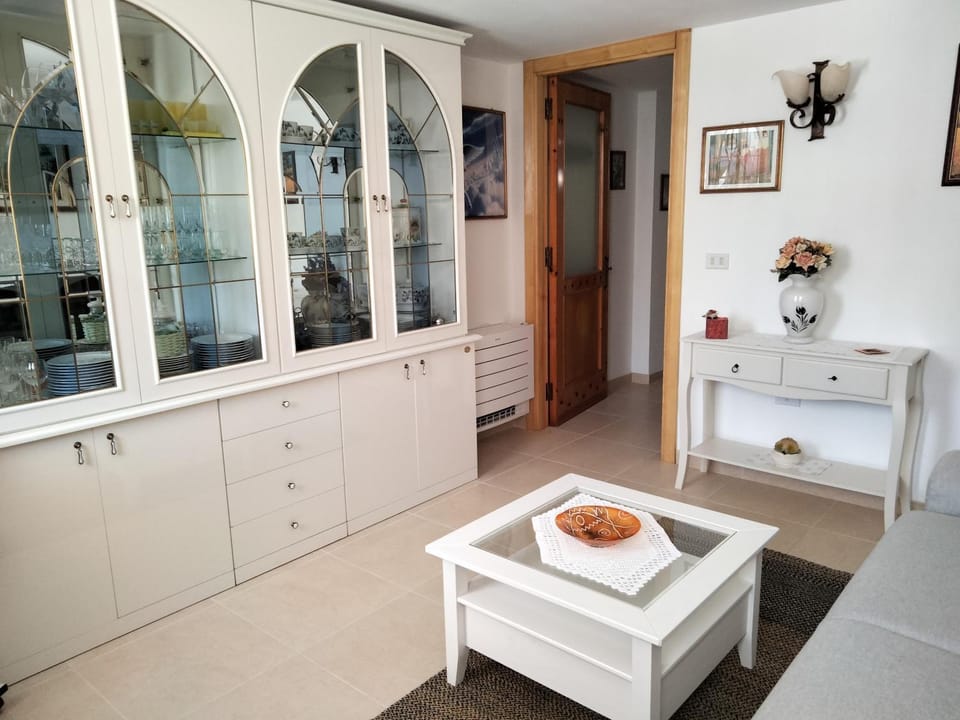 Living room, air conditioner