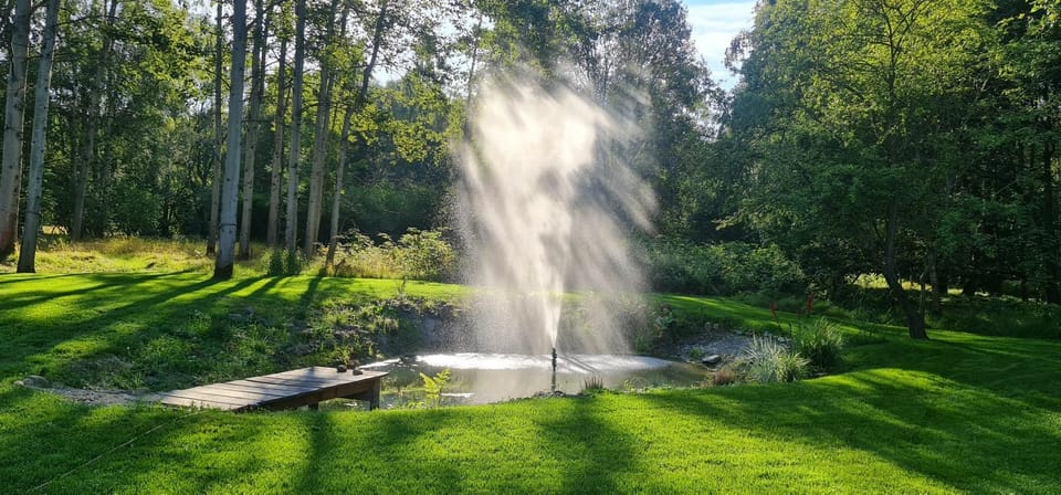 Garden view, Lake view