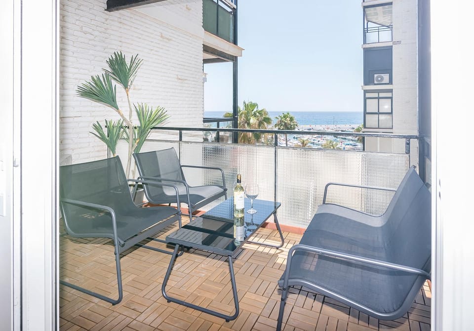 Patio, Natural landscape, Living room, Sea view