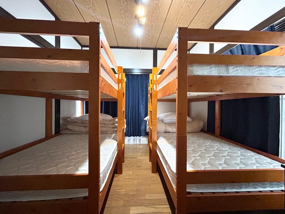 Photo of the whole room, Bedroom, bunk bed