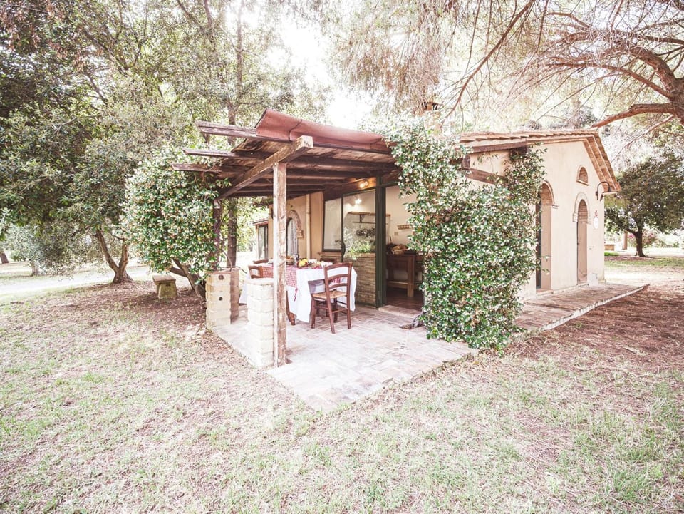 Property building, Patio, Day, Garden, Dining area