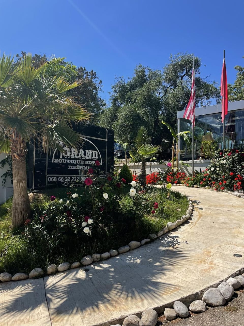 Property building, Garden