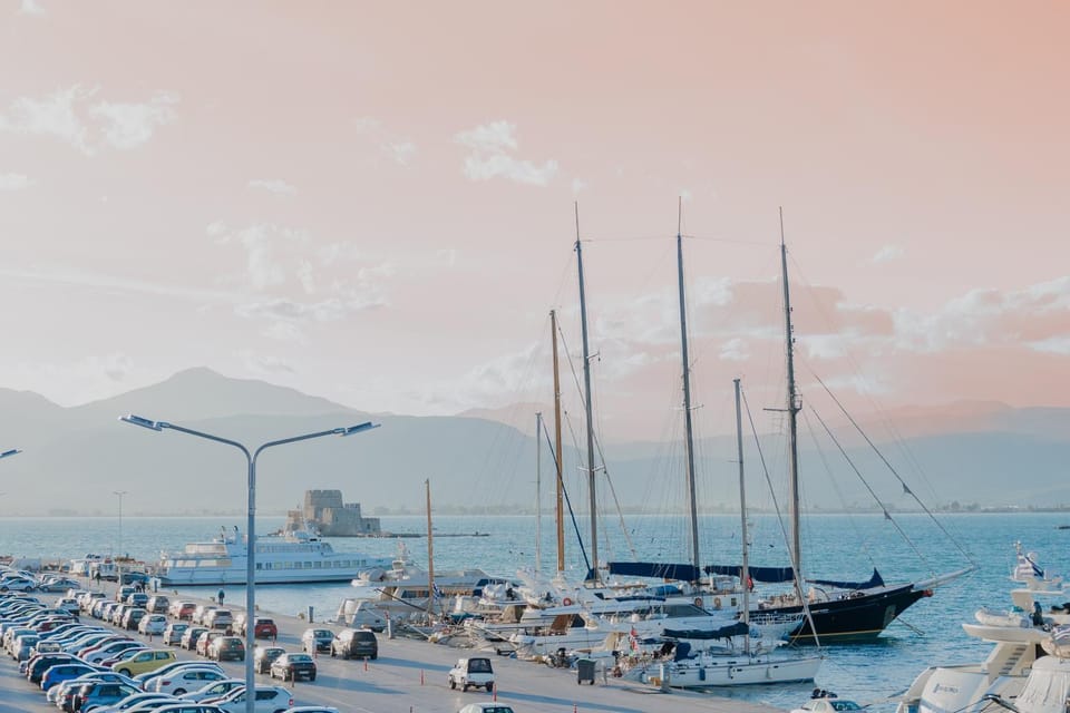 Nearby landmark, Day, Natural landscape, Beach, Mountain view, Sea view, Sunset, Parking