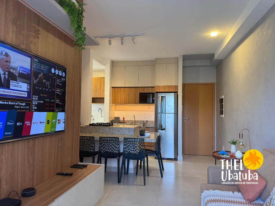 Thel Ubatuba - Apto 34/A, Ibiza - Praia Grande Apartment in Ubatuba